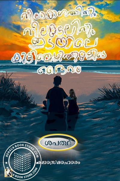 Cover Image of Book നീലാകാശത്തിനും നീലക്കടലിനുമിടയിലെ കൂട്ടിയെഴുത്തുകളുടെ ദൈവം