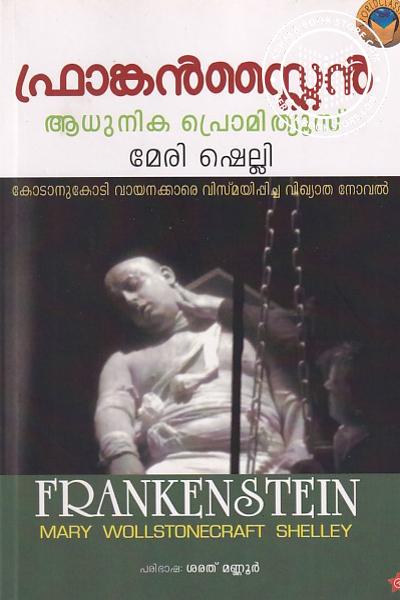 Cover Image of Book ഫ്രാങ്കൻസ്റ്റൈൻ