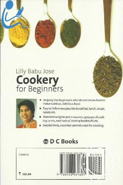 back image of Cookery for beginners