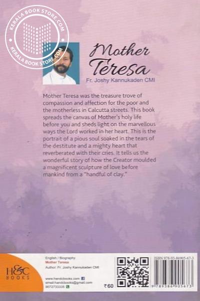 back image of Mother Teresa