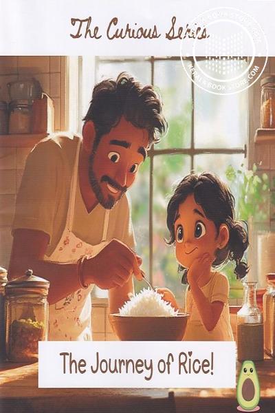 Cover Image of Book The Curious Series-The Journey Of Rice
