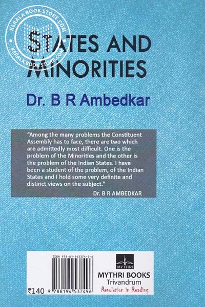 back image of States and Minorities