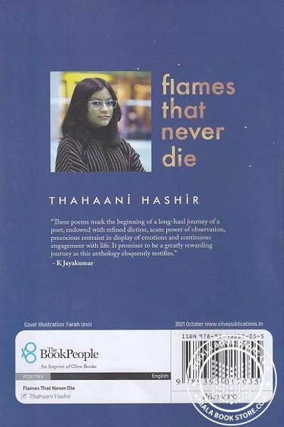 back image of Flames That Never Die