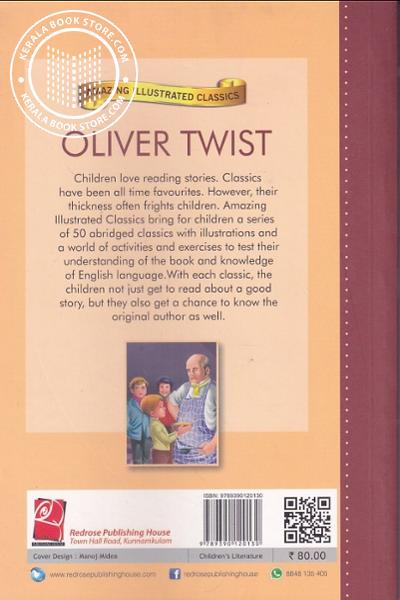 back image of Oliver Twist