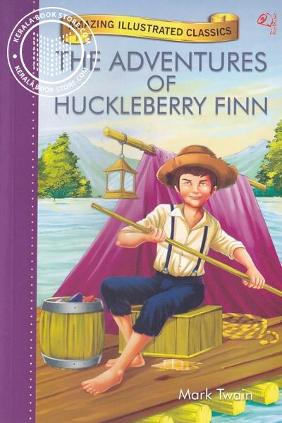 Cover Image of Book The Adventures Of Huckleberry Finn