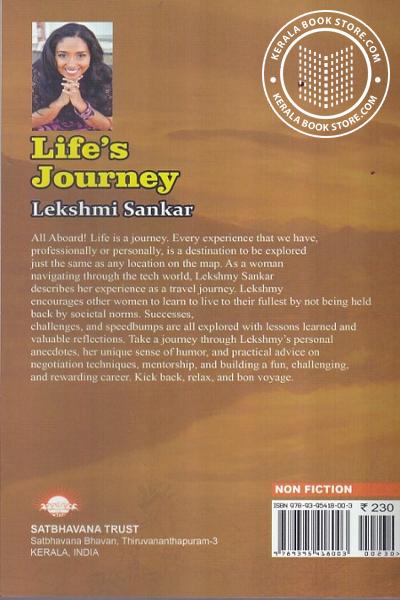 back image of Lifes Journey