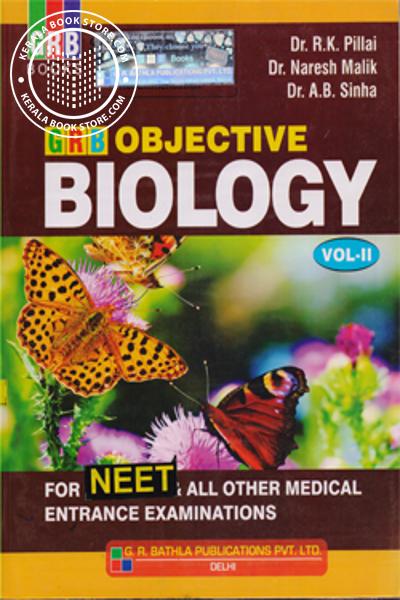 Cover Image of Book GRB OBJECTIVE BIOLOGY FOR NEET-VOL 2